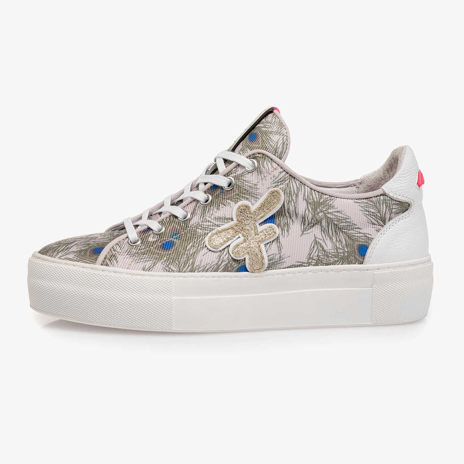 Vans platform grey gold discount
