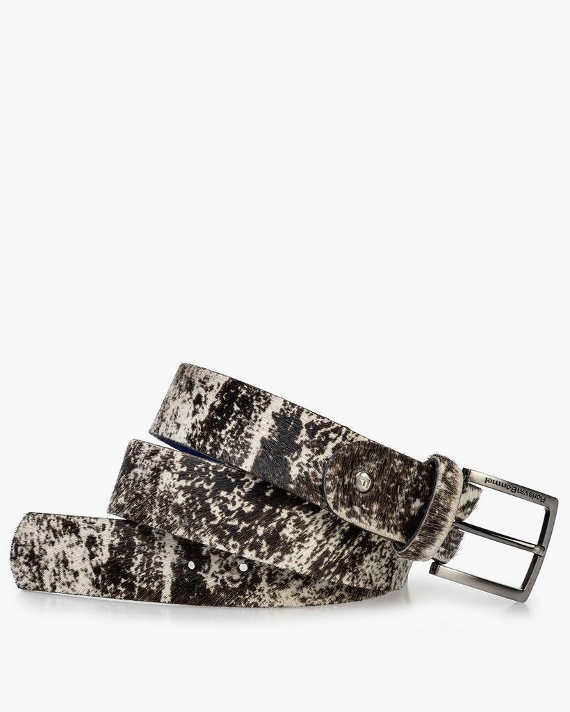 G&uuml;rtel Pony cremewei&szlig;