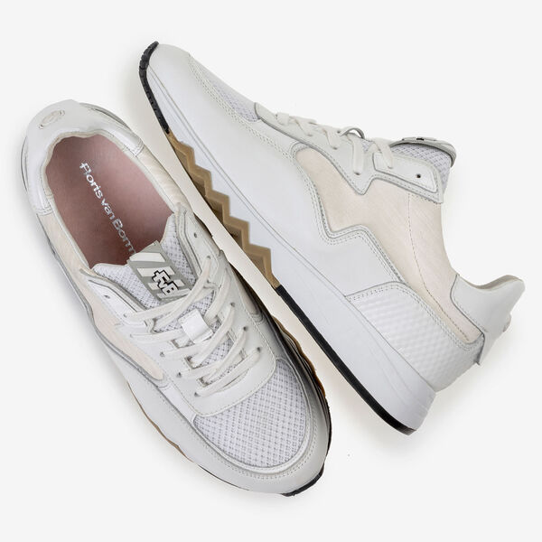 Nineti calf leather white