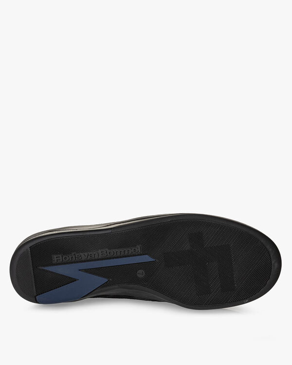 Sneaker Wildleder schwarz