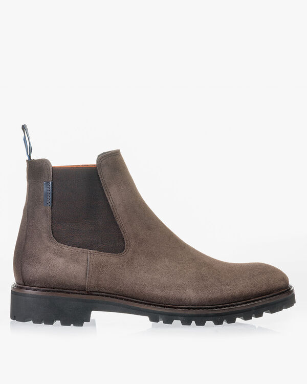 Chelsea Boot Wildleder taupe