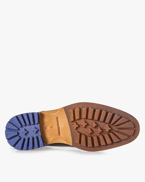 Crepi Stiefel schwarz mit Print