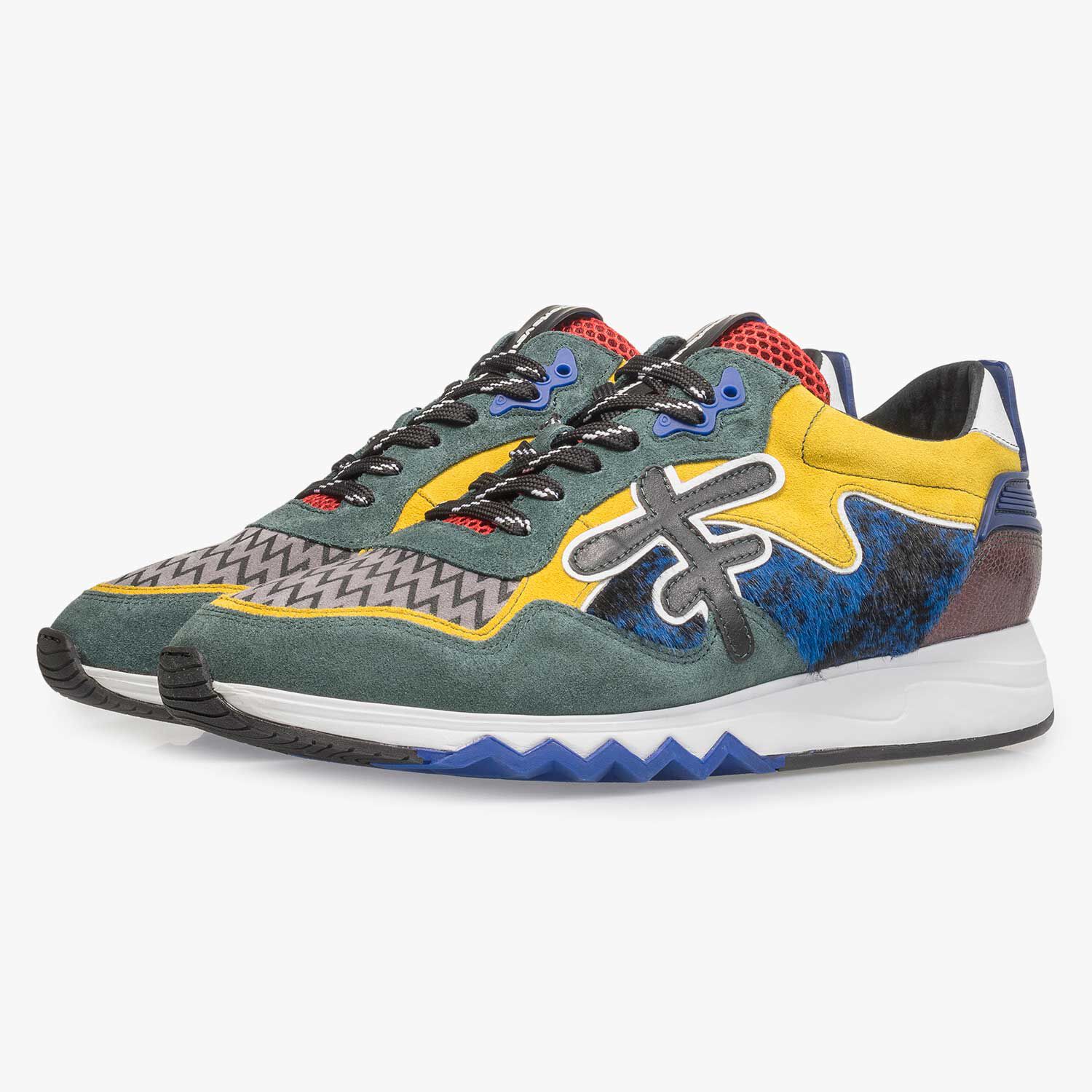 Mehrfarbiger Premium Sneaker 16194 02 Floris van Bommel Official