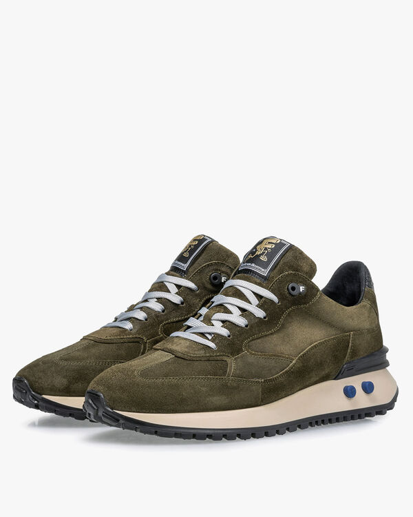 Vinti Sneaker Wildleder dunkelgr&uuml;n