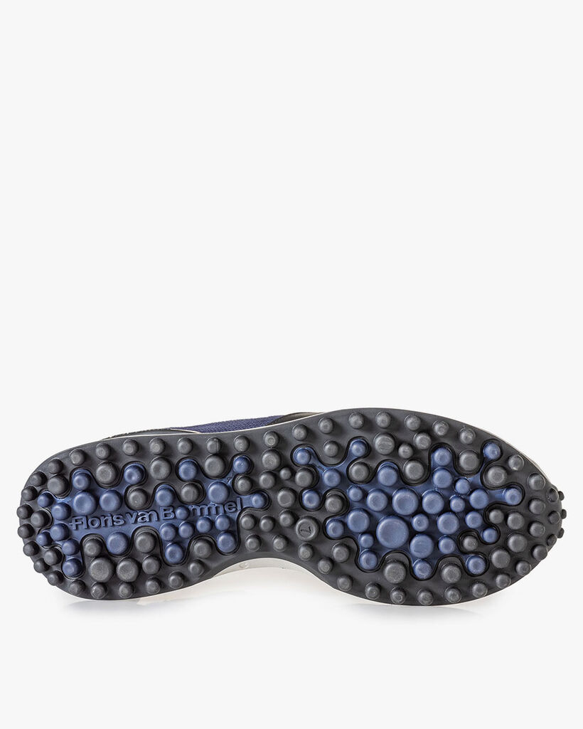 Noppi Sneaker dunkelgrau-blau