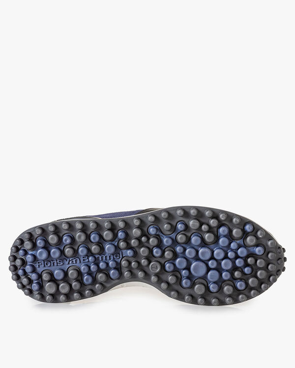 Noppi Sneaker dunkelgrau-blau