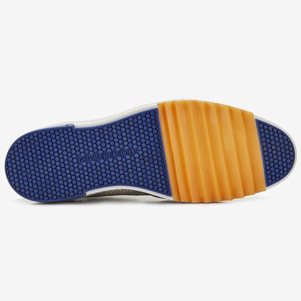 Floris van Bommel grüner Herren-Sneakerboot in Schlangenoptik