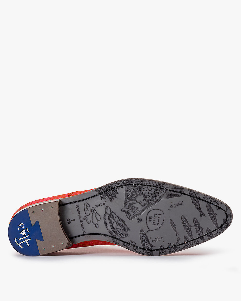 Mens shoes with red stripe on sole store