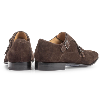 Brauner Wildleder Monk