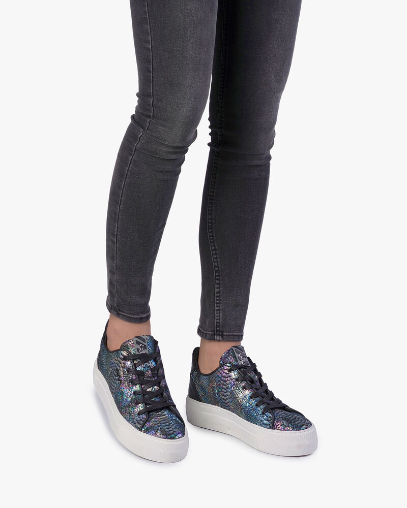 Sneaker Schlangenprint multi-color