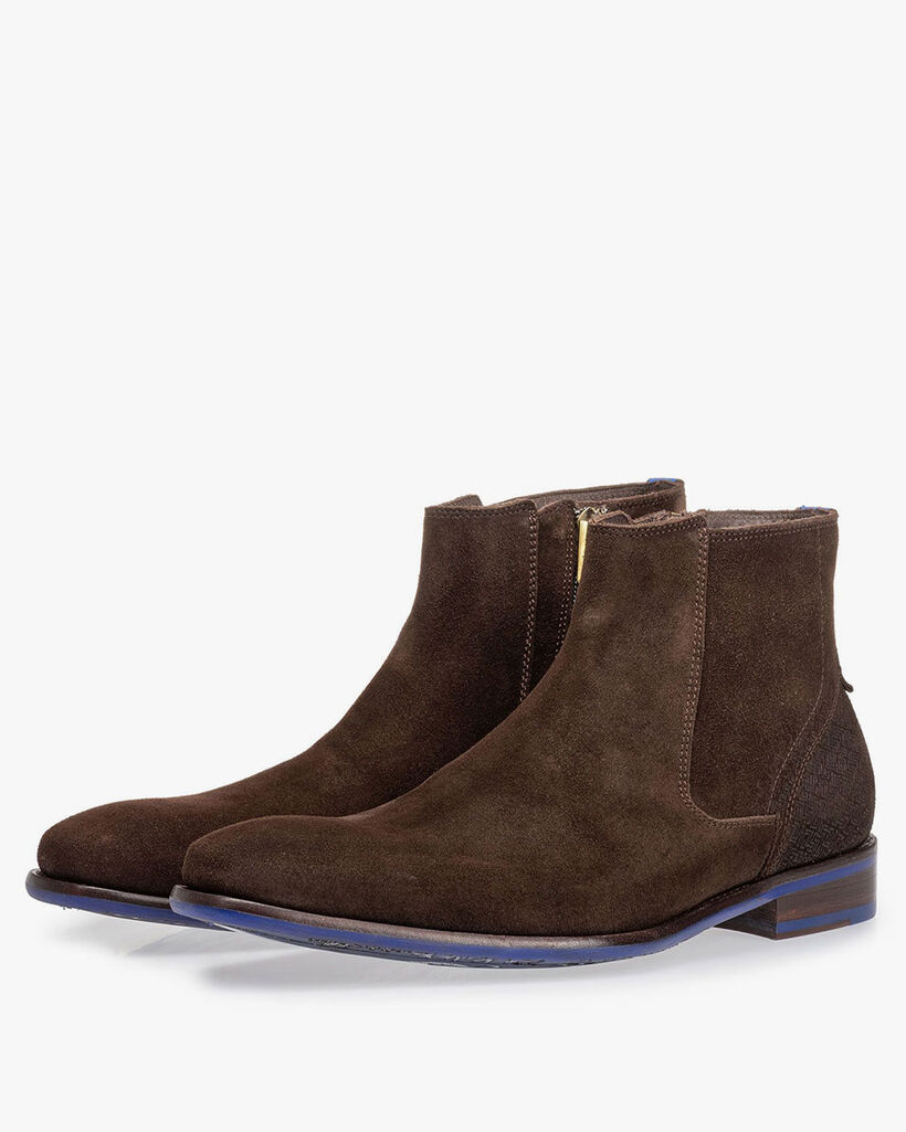 Chelsea Boot braun Wildleder