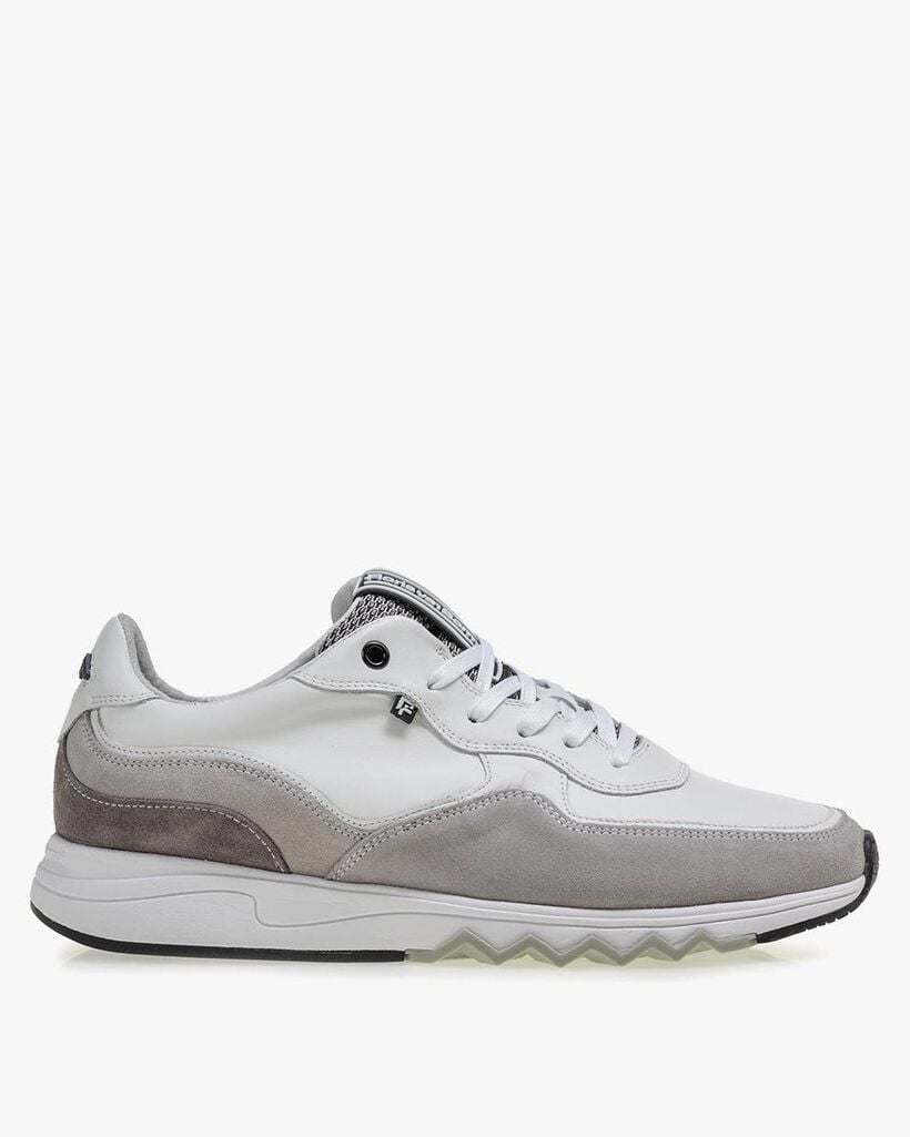 Nineti white leather