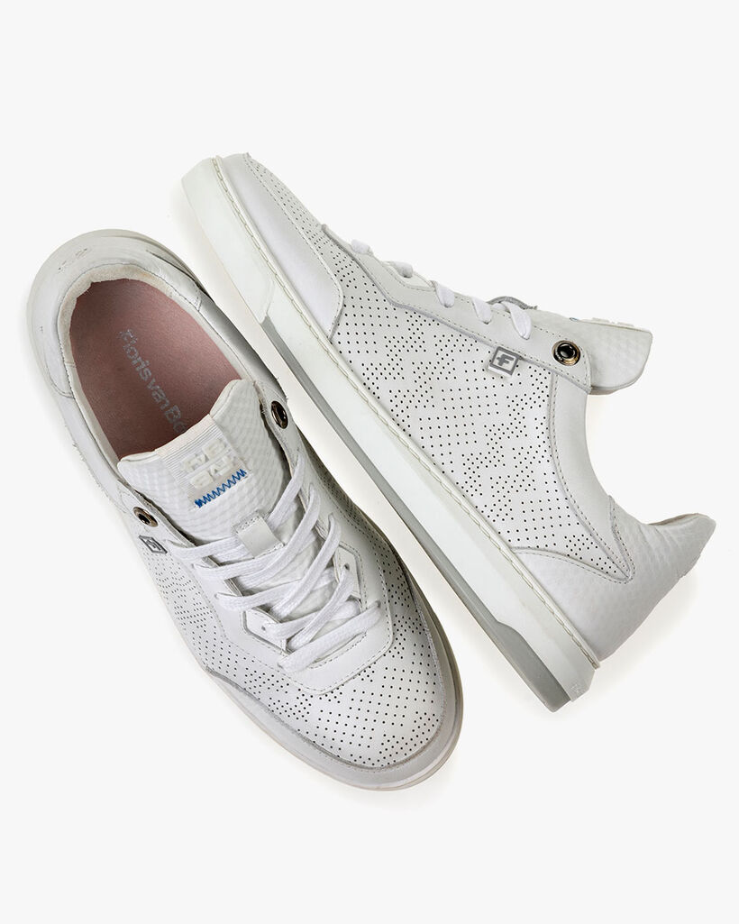 Sneaker wei&szlig;es Kalbsleder