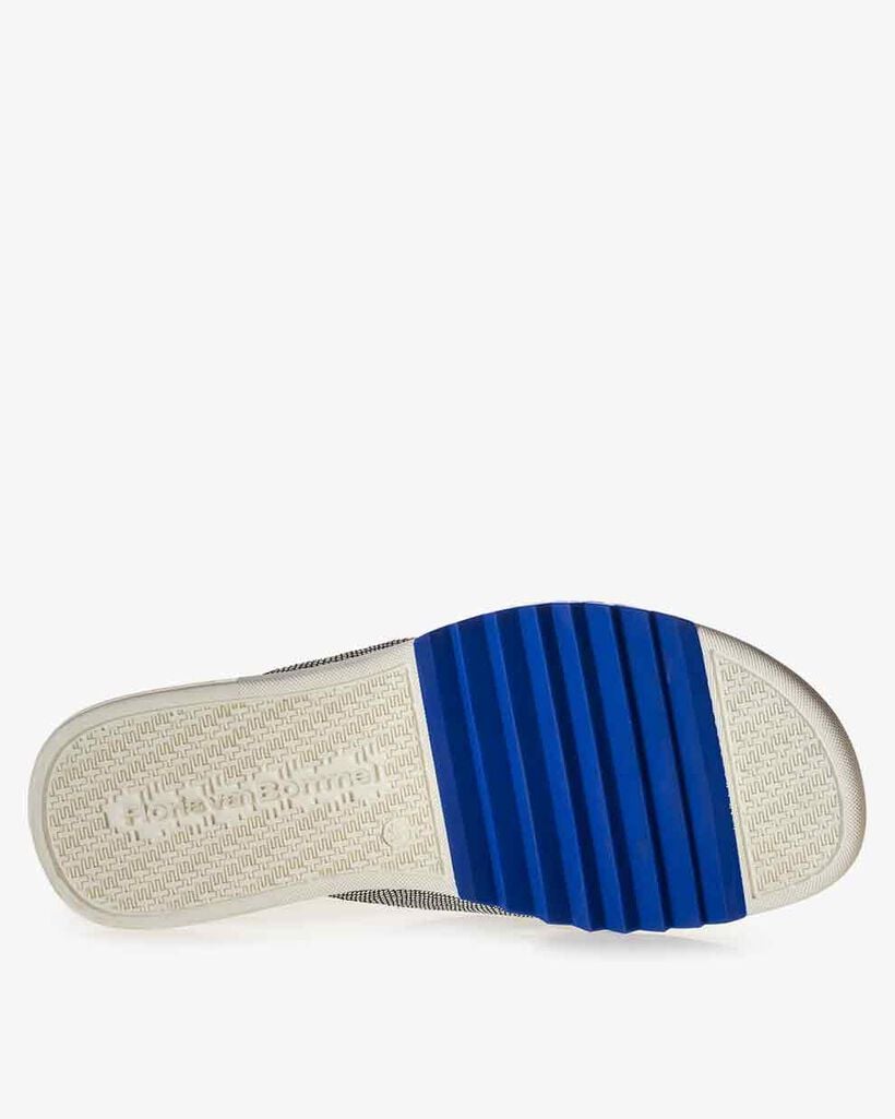 Slipper Wildleder wei&szlig;