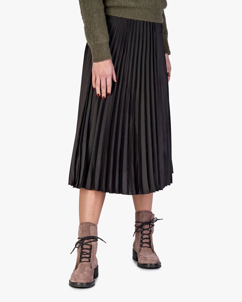 Schn&uuml;rstiefel Wildleder dunkel rosa