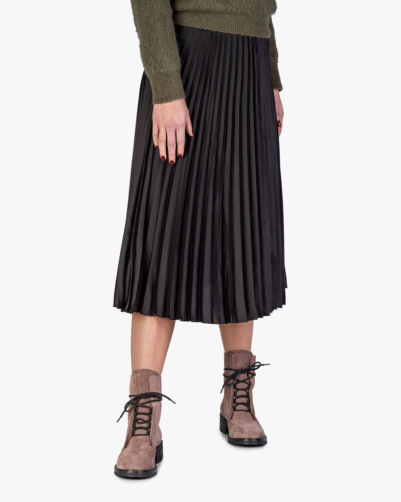 Schn&uuml;rstiefel Wildleder dunkel rosa