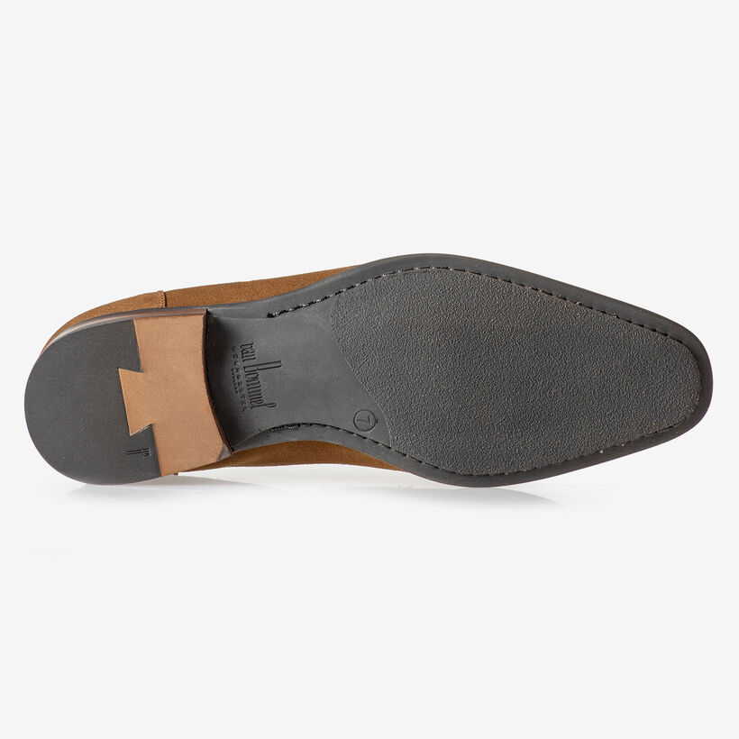 Brauner Wildleder-Loafer