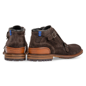 Stiefel mit Schnalle braun