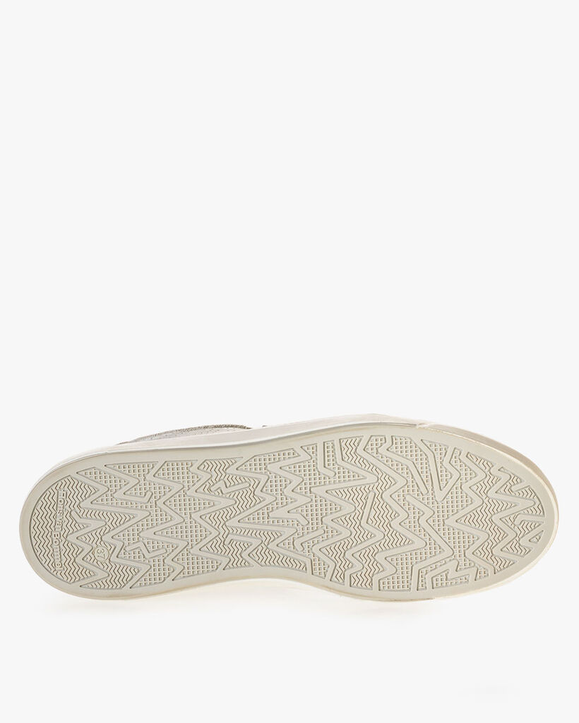 Sneaker wei&szlig;es Kalbsleder