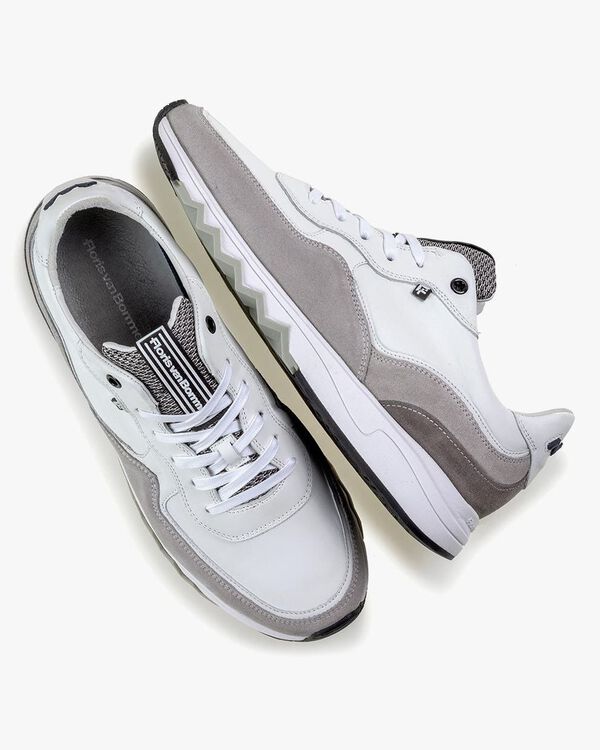 Nineti white leather