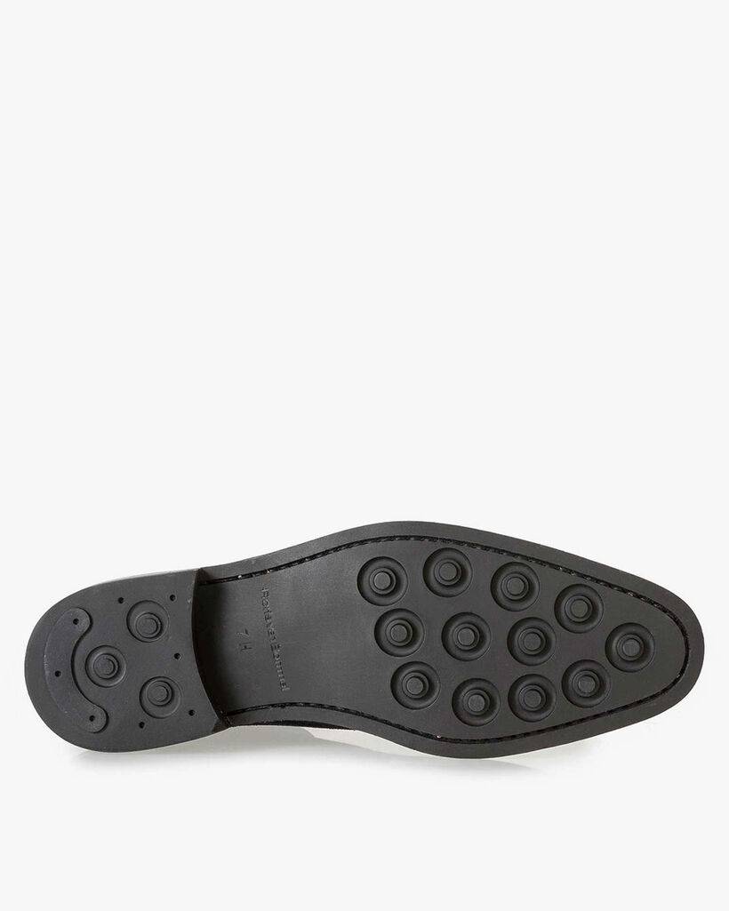 Schn&uuml;rstiefel Wildleder blau