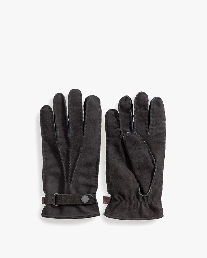 Gloves suede black