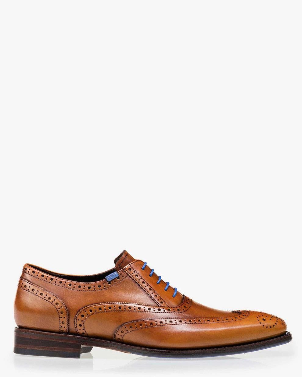 Leather brogue best sale
