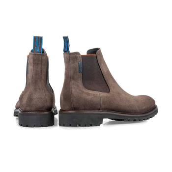 Chelsea Boot Wildleder taupe