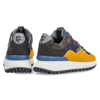 Noppi Sneaker blau-gelb