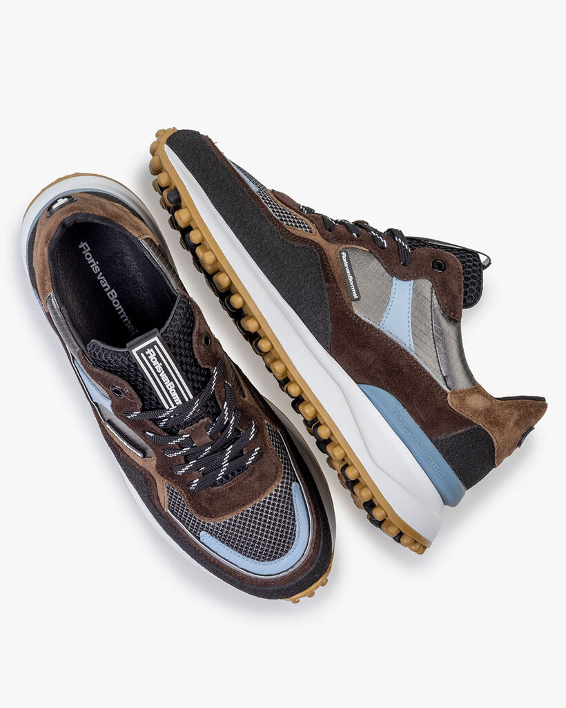 Noppi Sneaker beige/schwarz