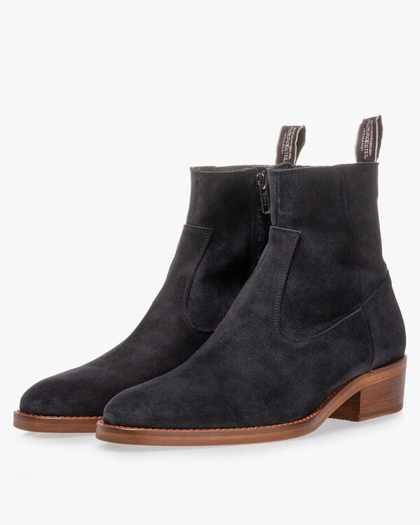 Boot suede black