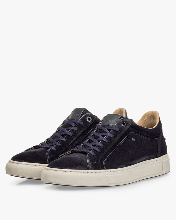Sneaker suede dark blue