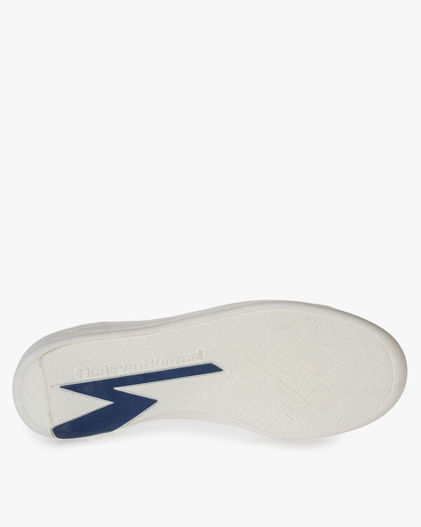 White calf leather sneaker