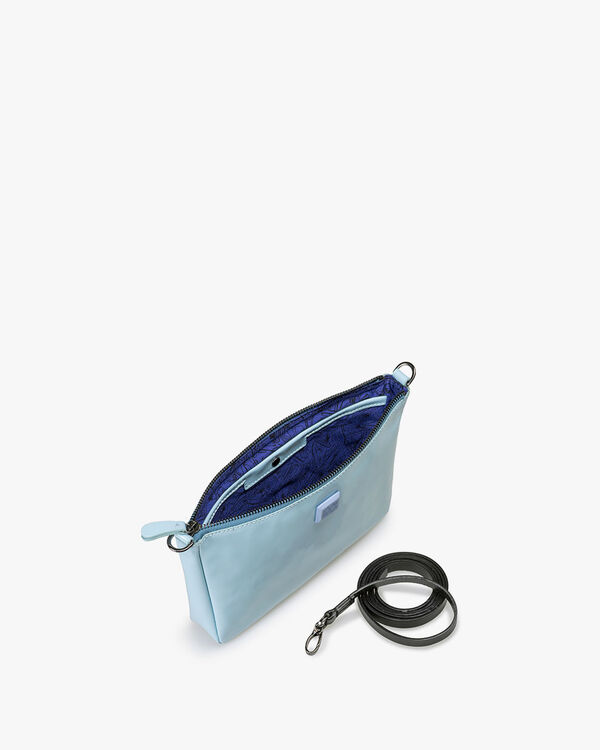 Cross body bag light blue