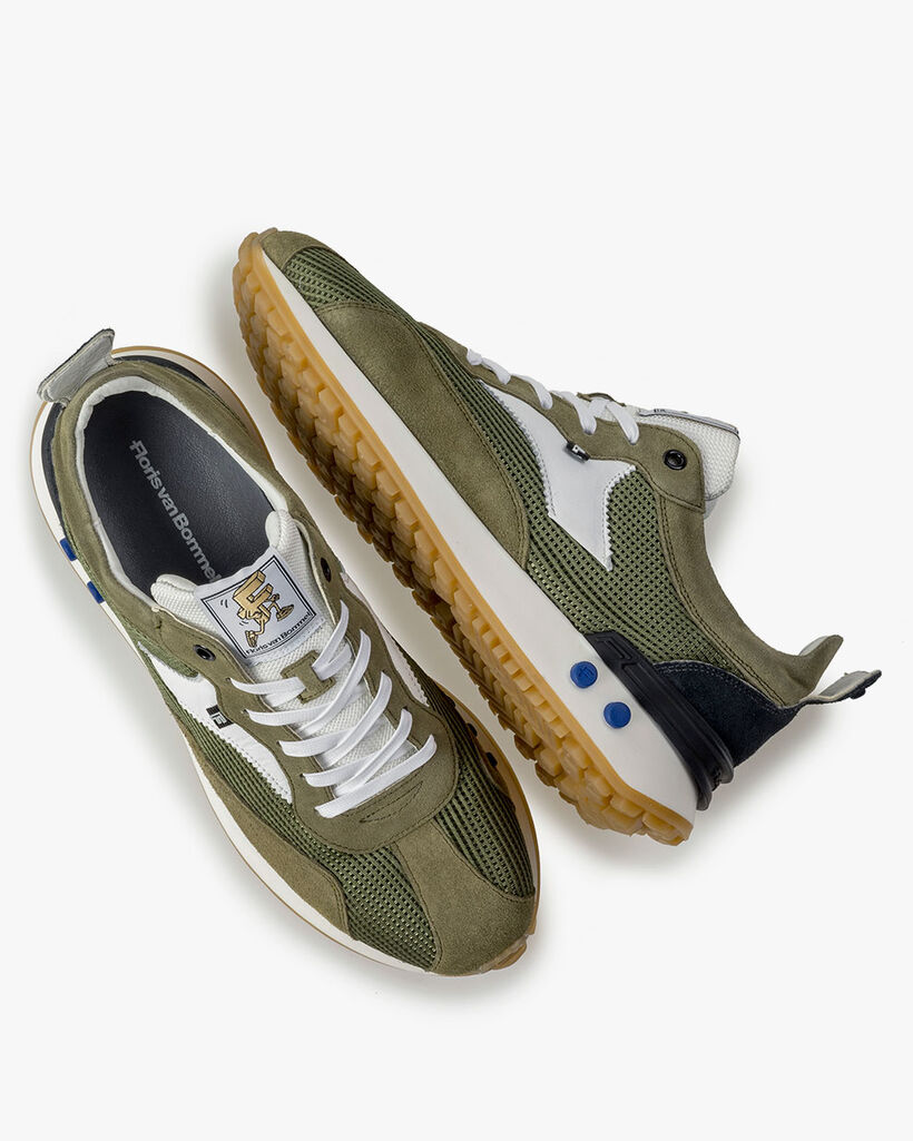 Sneaker textile green