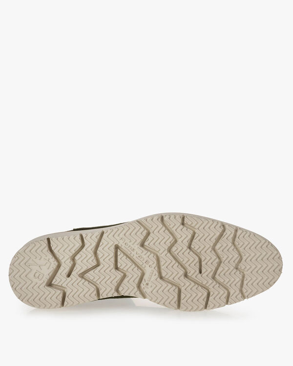 Chelsea Boot Wildleder gr&uuml;n