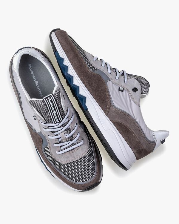 Nineti Wildleder hellgrau