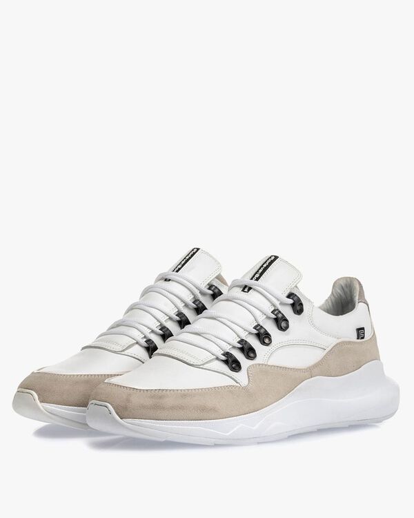 Bulki Sneaker wei&szlig; Leder