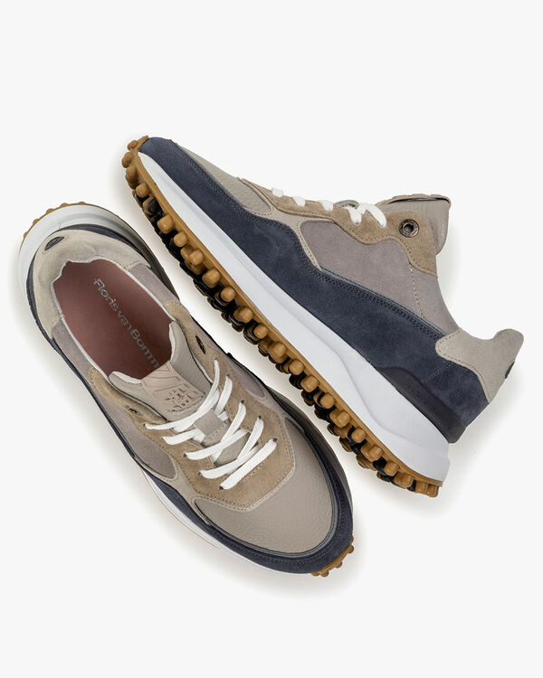 Noppi Wildleder beige