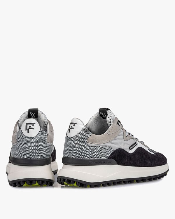 Noppi Sneaker Wildleder hellgrau