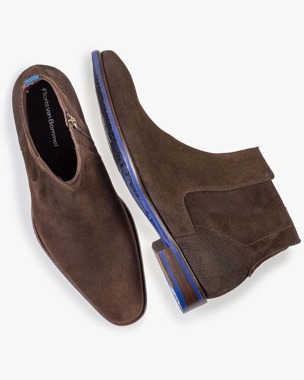 Chelsea Boot braun Wildleder