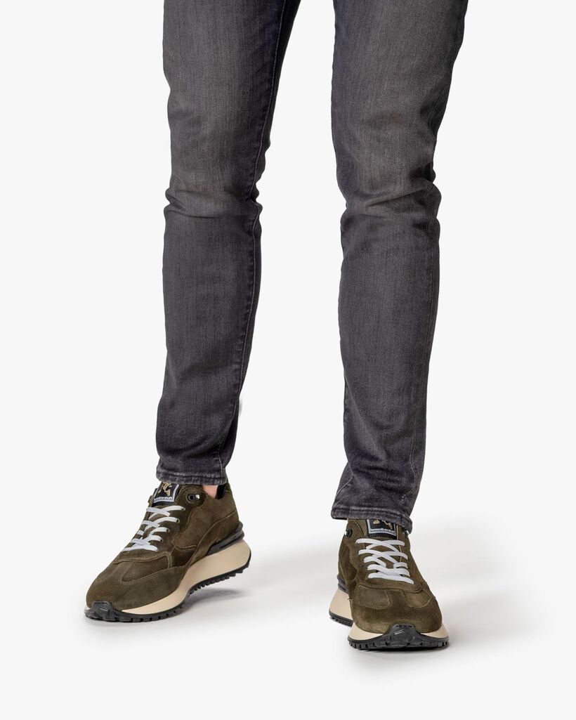 Vinti Sneaker Wildleder dunkelgr&uuml;n