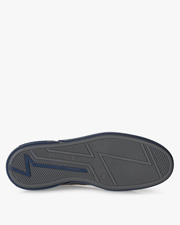 Sneaker Leder dunkelbraun