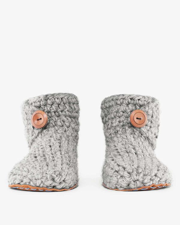 Kingdom of Wow Hausschuhe grau