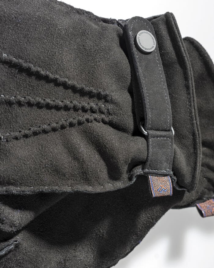 Gloves suede black