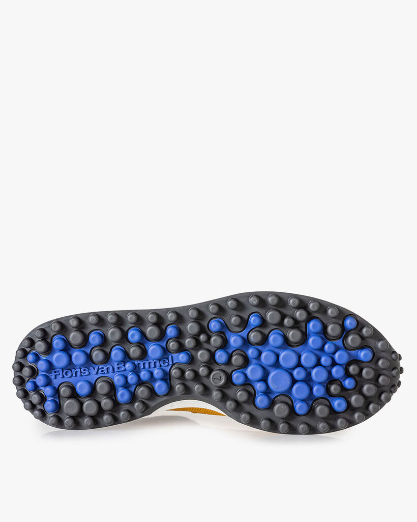 Noppi Sneaker blau-gelb