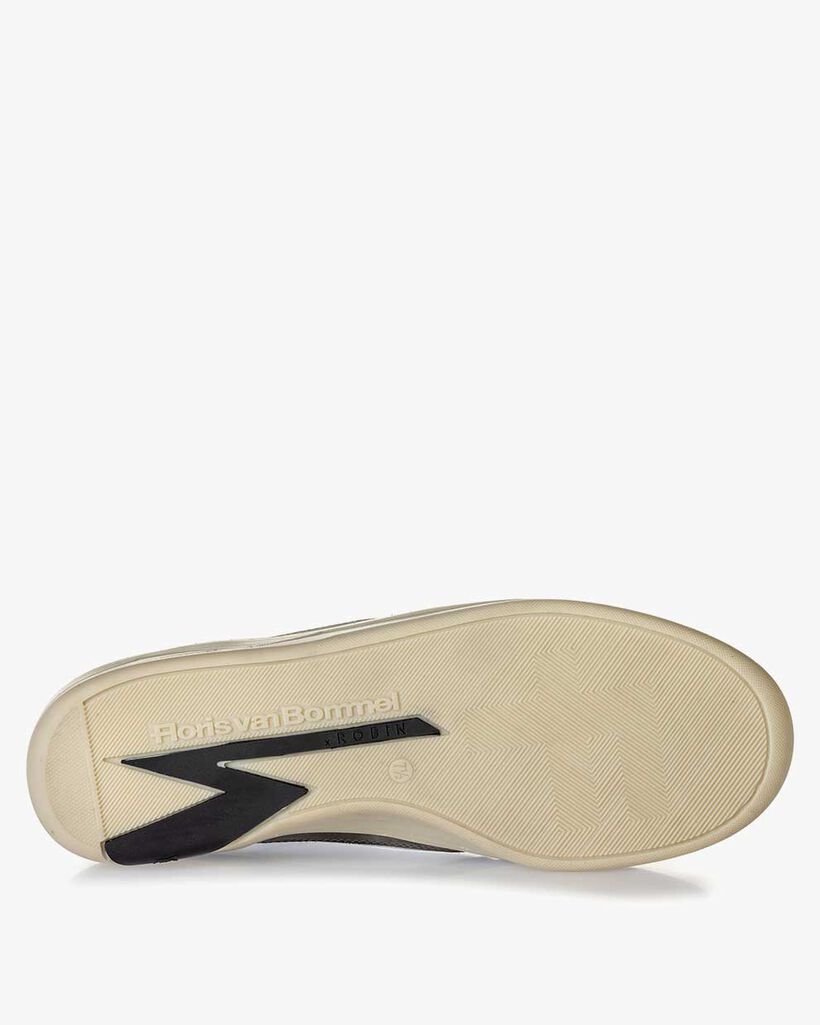 Tennis Sneaker Kalbsleder wei&szlig;