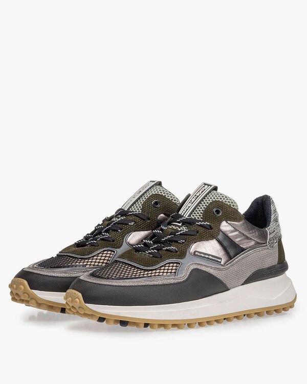 Noppi sneaker grey/green