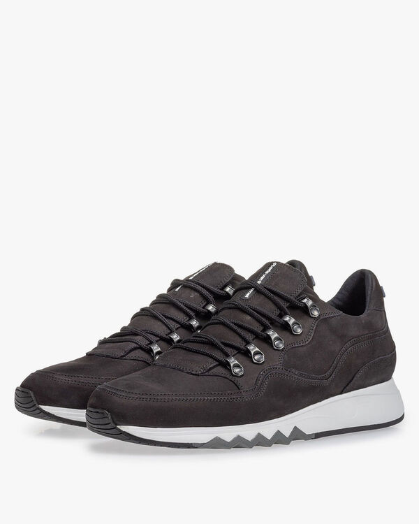 Sneaker black nubuck