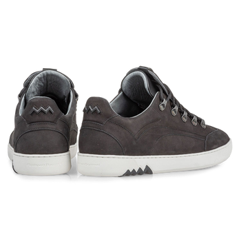 Sneaker Nubuk schwarz